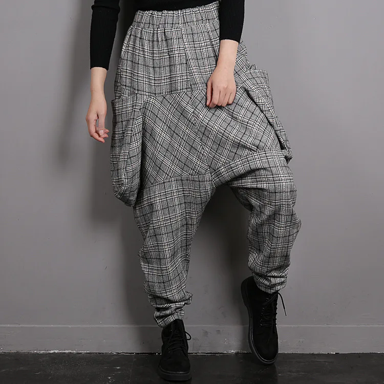 Женские винтажные брюки LANMREM большого размера на лето и весну WH41204 2020 | Женская