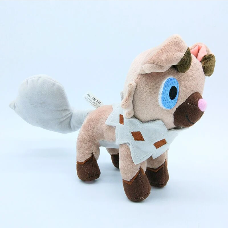 20 см Rockruff плюшевые игрушки собака аниме мультфильм мягкий милый Аниме Пикачу