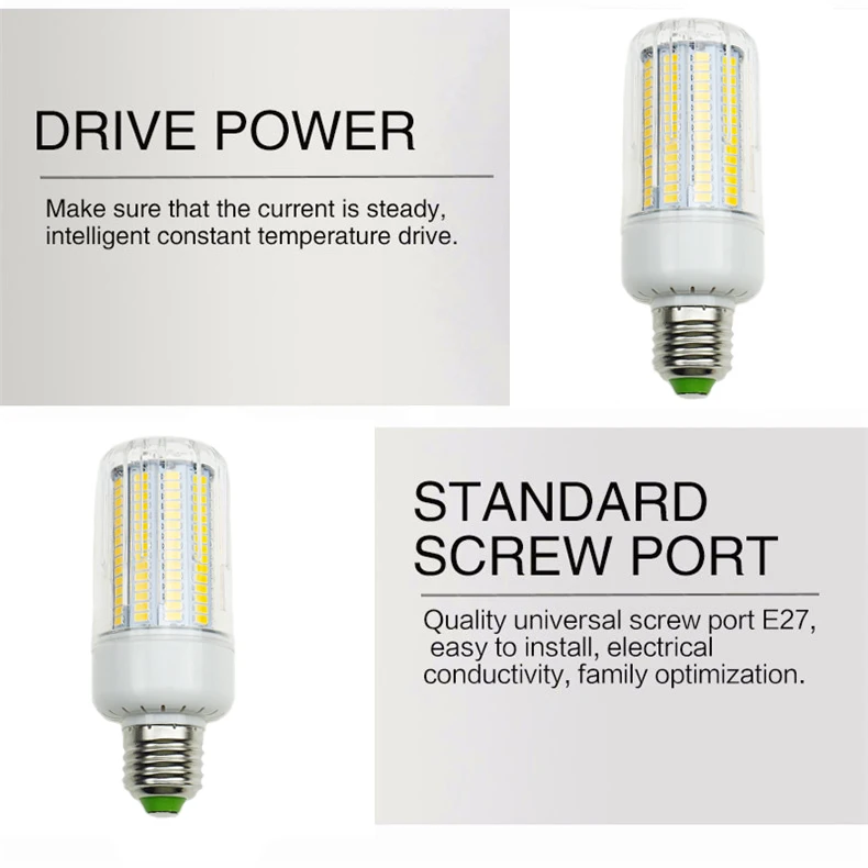 Светодиодная лампа кукуруза E27 E14 110 В SMD5730 48/69 светодиодов|led lamp light|light forled lights for home