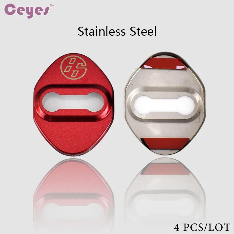 Ceyes Car Styling Auto Covers JDM Case For Toyota 86 Corolla Camry Auris Yaris Stainless Steel Accossories Car-Styling 4pcs/lot |