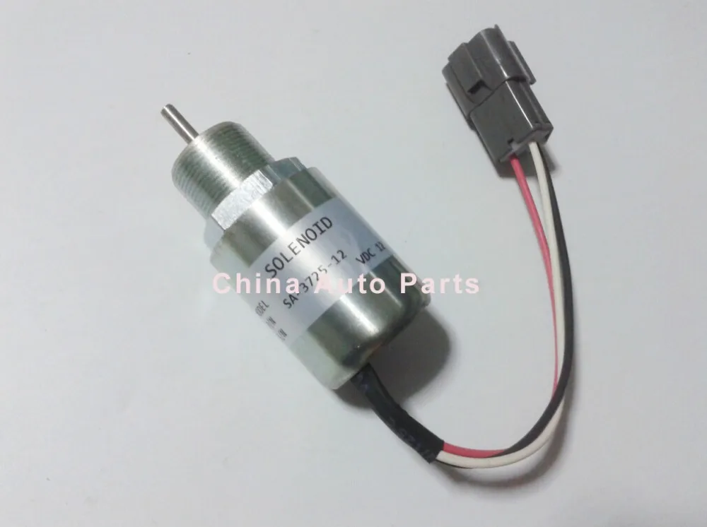 Электромагнит 30A87 00040 30A8720402 20402 SA 3725 12 для S4L S3L L3E V olvo EC15 Toro 223D Mahindra SDMO genset|solenoid|solenoide