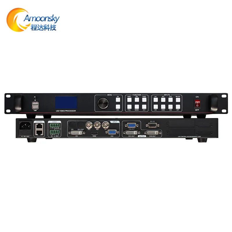 

Amoonsky LVP613U USB Video Processor scaler Audio input like novastar for led video display panel indoor/outdoor for linsn card