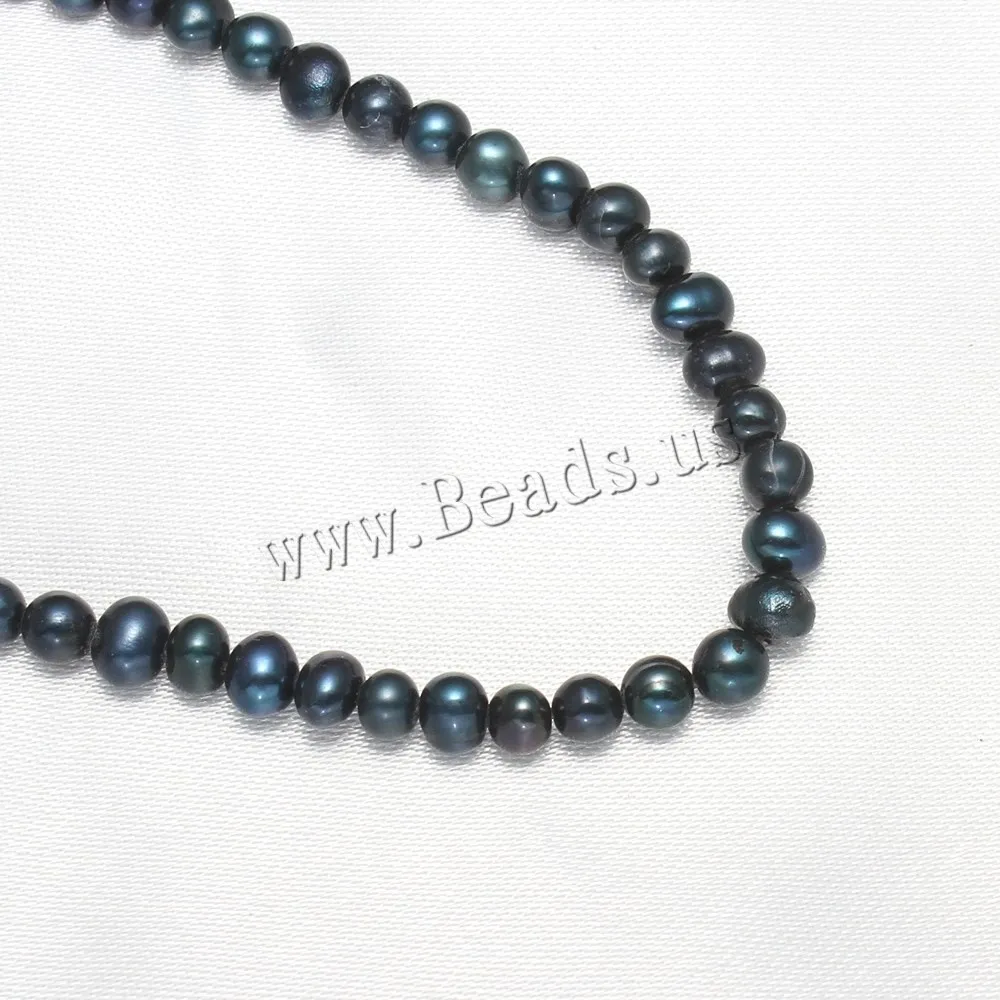 

Cultured Potato Freshwater Pearl Beads Black 3-4mm Approx 0.8mm Sold Per Approx 14.7 Inch Strand