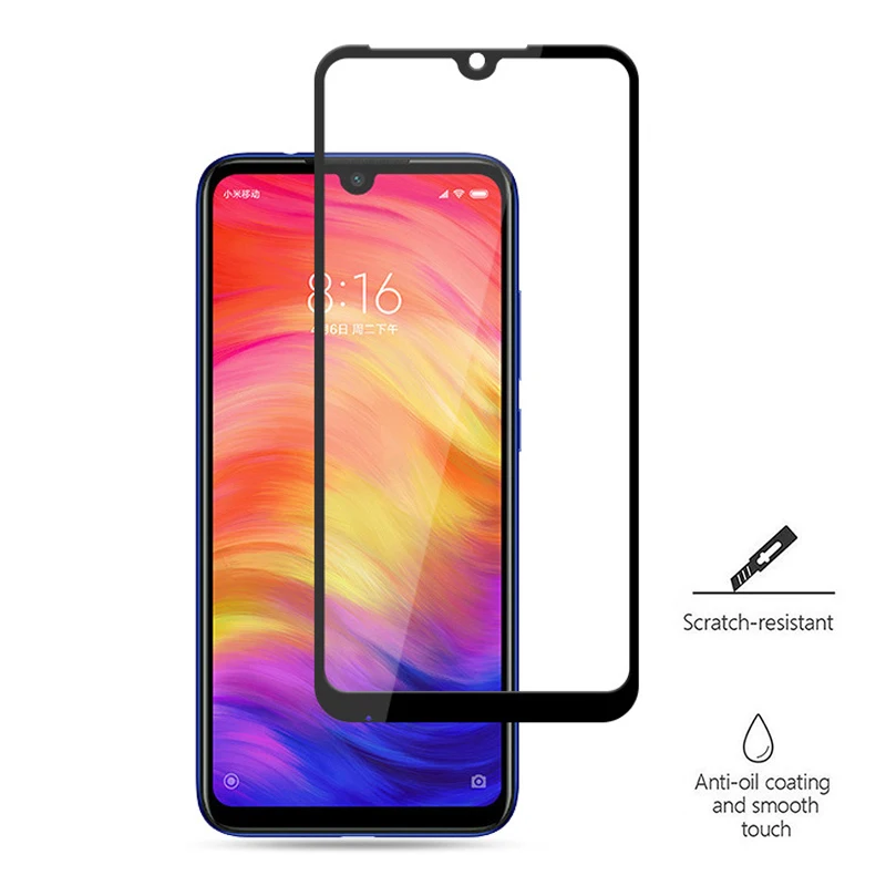 Защитное стекло для Xiaomi redmi note 7 pro полноразмерное покрытие xiomi 6 5 xiami mi a2 mia 2 lite