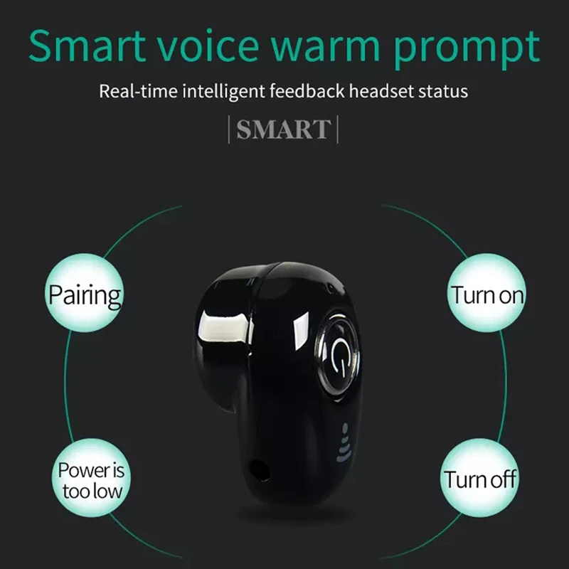 Giausa S650 Мини Bluetooth наушники Беспроводной спортивные лучшие гарнитура с микрофоном