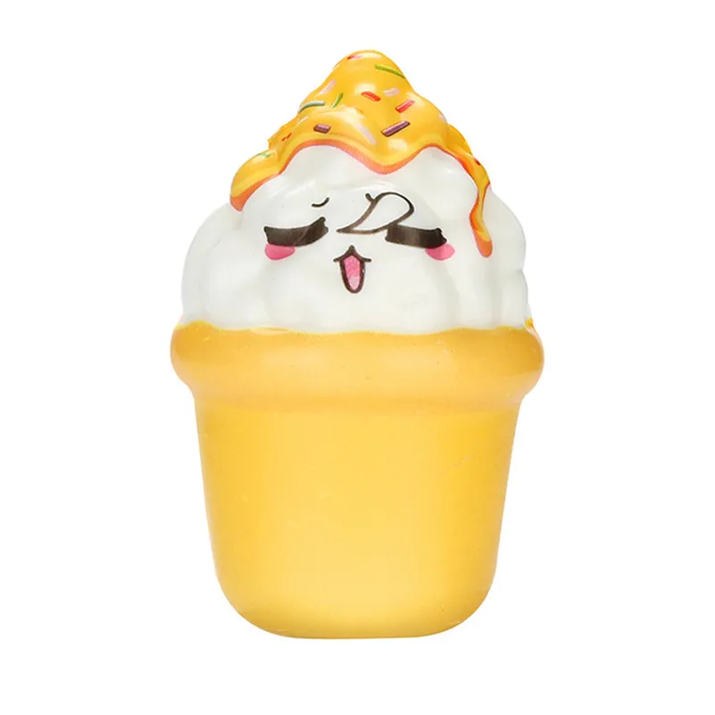 1pc Squishies Kawaii Ice Cream Slow Rising Scented Keychain Stress Relief Toys anti-stress for kid QA | Игрушки и хобби
