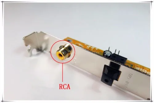 SPDIF оптический аудио rca кабель кронштейн материнская плата цифровой выход для ASUS