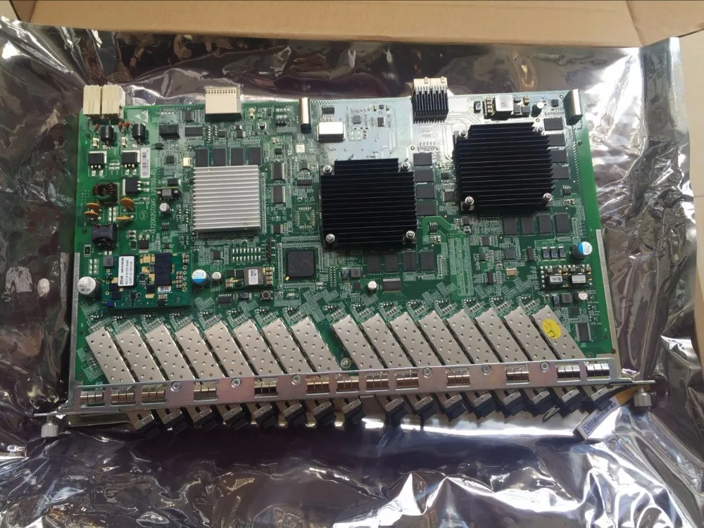 Новое поступление оригинальный 16 портов GPON OLT карта GTGH для C300 C320 с C + SFP модулей |