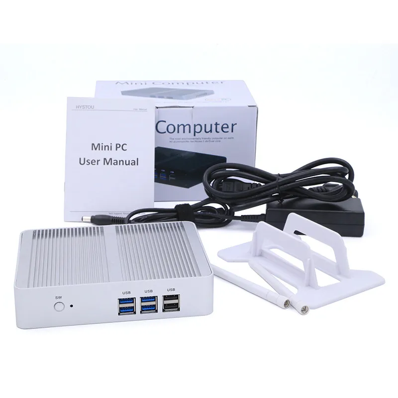 Мини ПК Intel Core i3 5005u 12 В без вентилятора|mini fanless|core desktopvga vga |