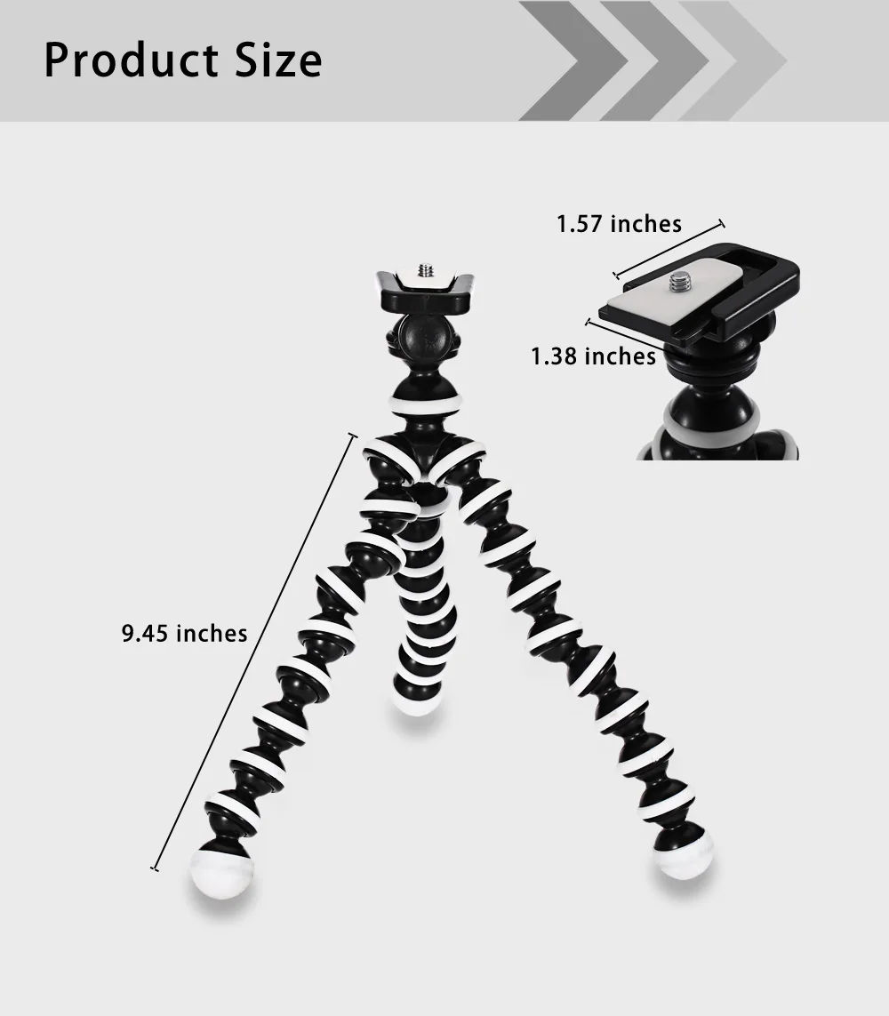 Octopus мини штатив кронштейн Портативный Гибкий смартфон клип держатель камера стент смартфон штативы Складной Настольный