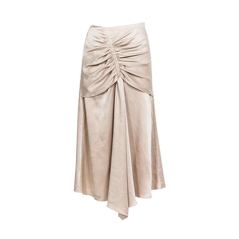 Мечта тренд 2018 юбка летние женские элегантные высокие талии свободные