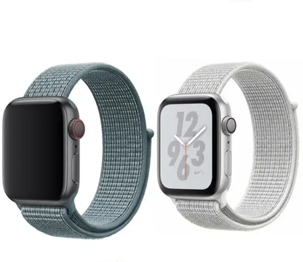 Световозвращающими браслет для Apple Watch серии группа 4/3/2/1 спортивная петля 44 мм 42 40