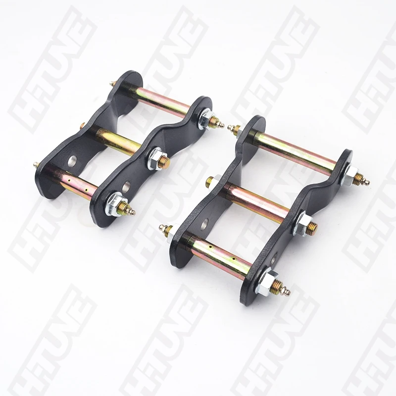 H TUNE 4x4 аксессуары 2 &quotЗадняя подвеска Расширенная рессора Greasable Shackles Kits для D MAX 2012