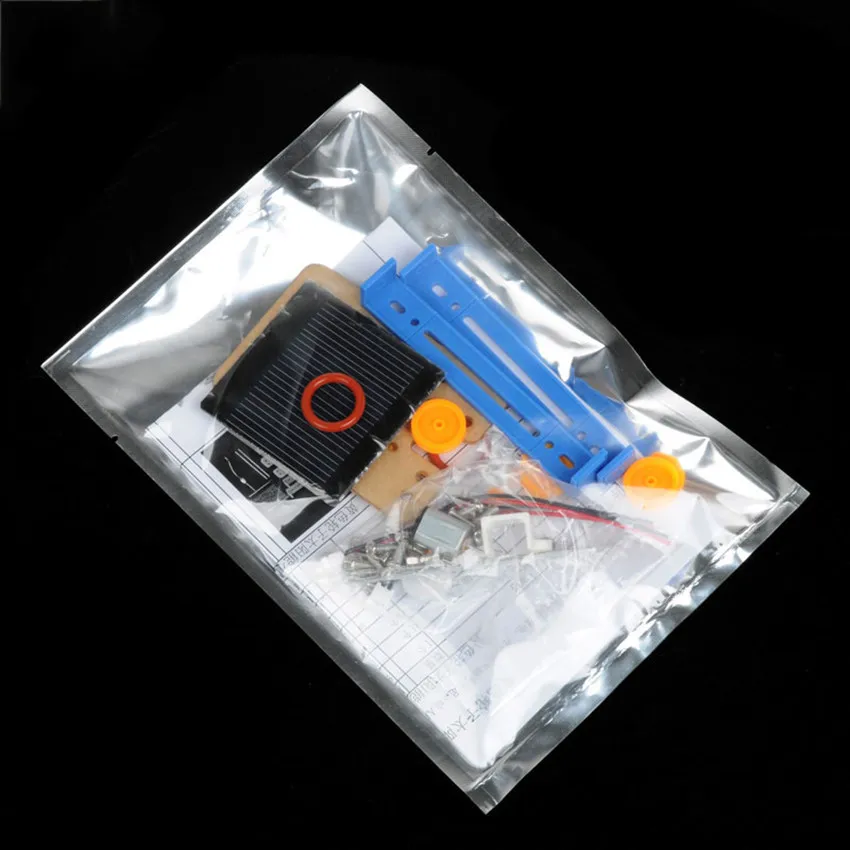 Cnikesin DIY Kit образования Солнечной Мощность Игрушечные лошадки автомобилей желтый