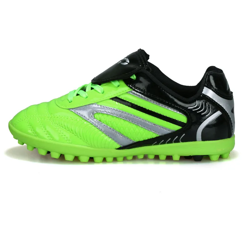Fluorescent green Новые сломанные футбольные бутсы, футбольные тренировочные бутсы, мужская спортивная обувь - Цвет: Fluorescent green