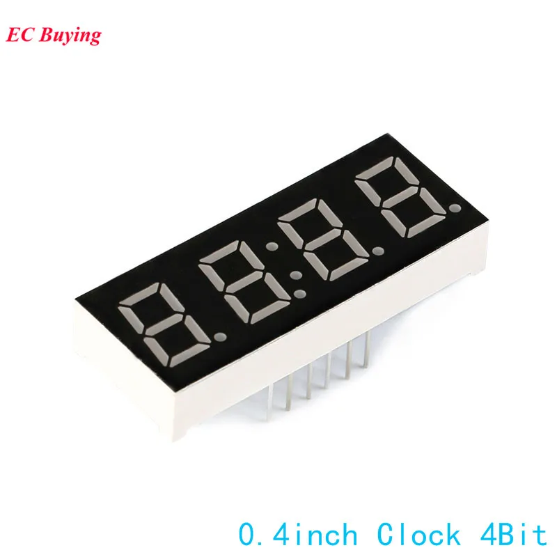 4 битный светодиодный дисплей 0 дюйма 7 сегментов 5 шт.|7 segment display|segment displayled digital tube |