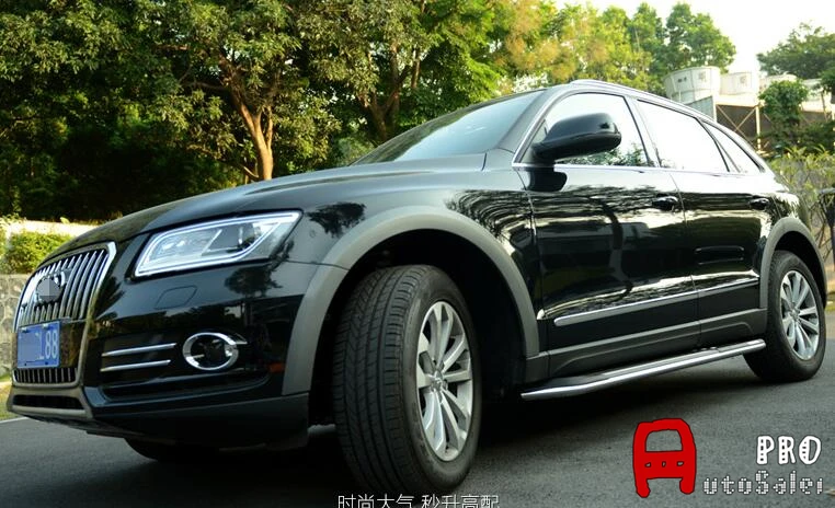 Автостайлинг черное крыльчатое колесо арка наборы крыльев 4 шт. для Audi Q5 2009 2010 2011