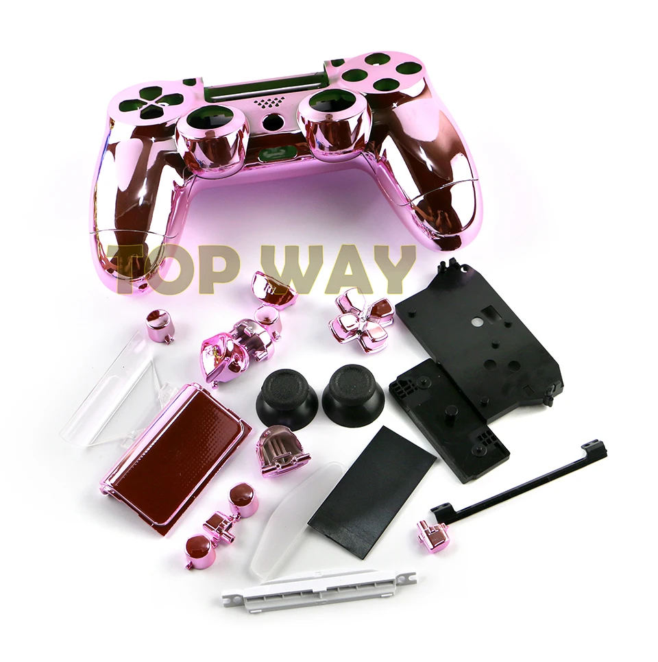 Хромированная обшивка корпуса chengdianwan чехол полный комплект модов для PlayStation 4