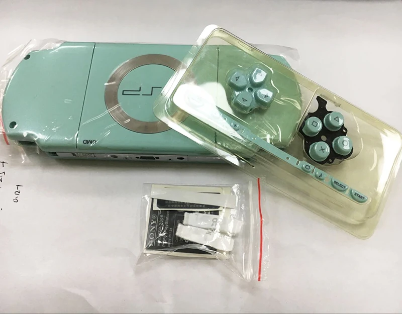 Светильник голубой/серый чехол с полным покрытием для PSP 2000 запасные части