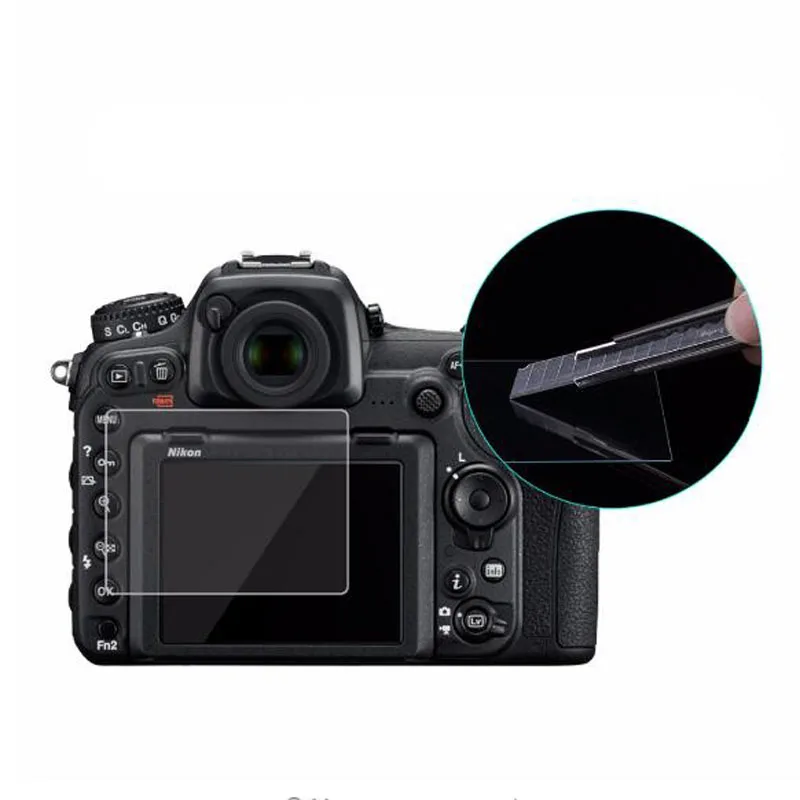 Закаленное защитное стекло для камеры Nikon D5 D500 D600 D610 D7100 D7200 D750 D780 D800 D800E D810 D850