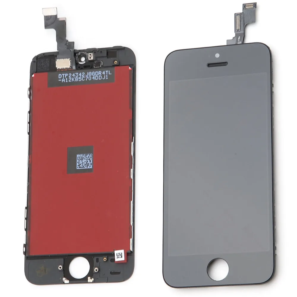 Замена для iPhone 5S белый или черный жк дисплей + касания стеклянный ассамблея