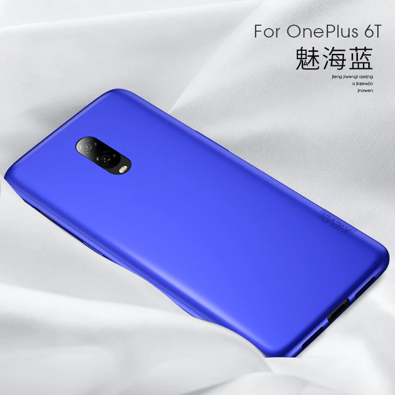 X-Level Guardian Мягкий силиконовый чехол для Oneplus 7 Pro 6 6T X Level ультра тонкий матовый защитный ТПУ