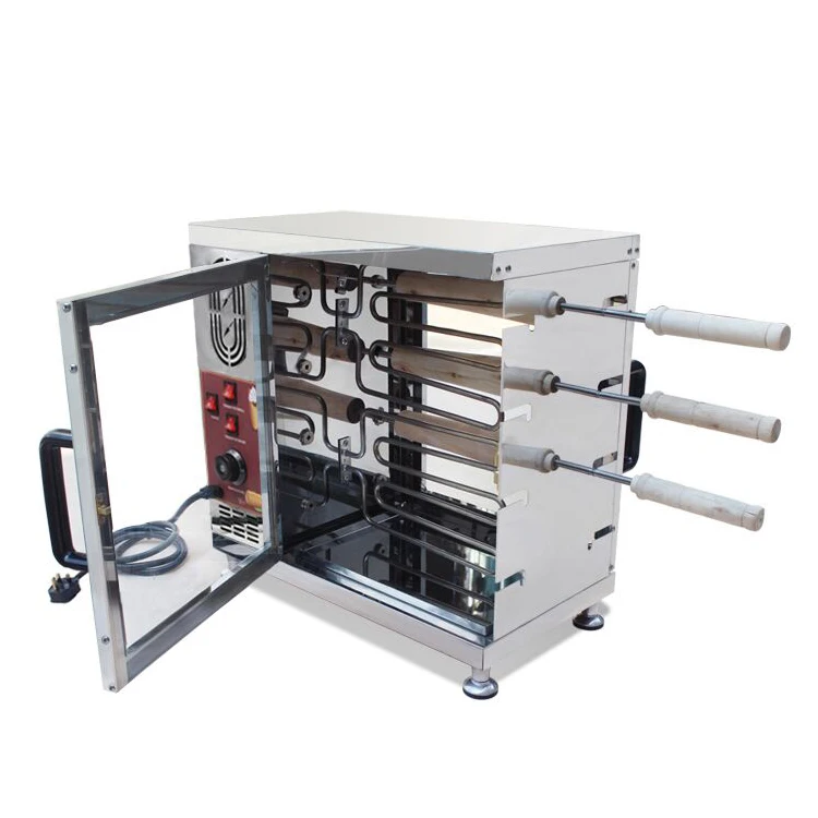 Коммерческих 110 V 220 электрическая вытяжка печь торт Kurtos Kalacs Maker Machine | Бытовая