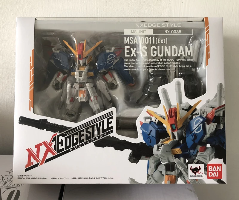 PrettyAngel-подлинный Стиль Bandai Tamashii Nation NXEDGE No. 0035 Gundam Sentinel Ex-S экшн-фигурка | Игрушки и