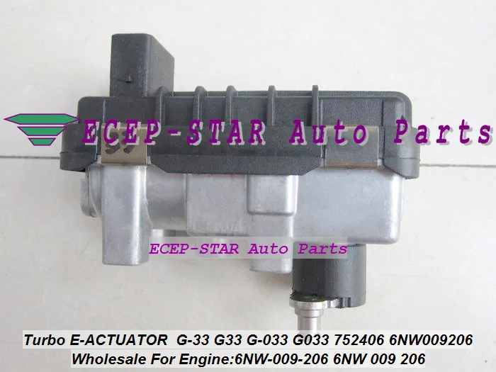 Турбо электронный привод Turbo Electric BOOST Wastegate Actuator G33 G 33 033 752406 6NW009206 6NW 009 206 206|turbo electronic