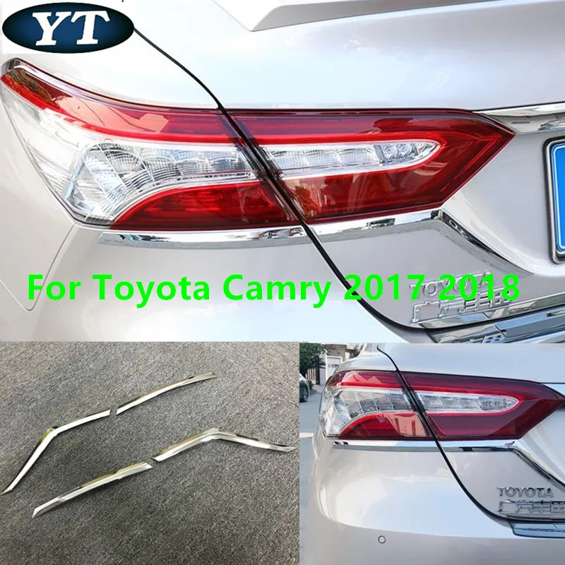 

Автомобильные аксессуары, Накладка заднего света для Toyota Camry 2017 2018