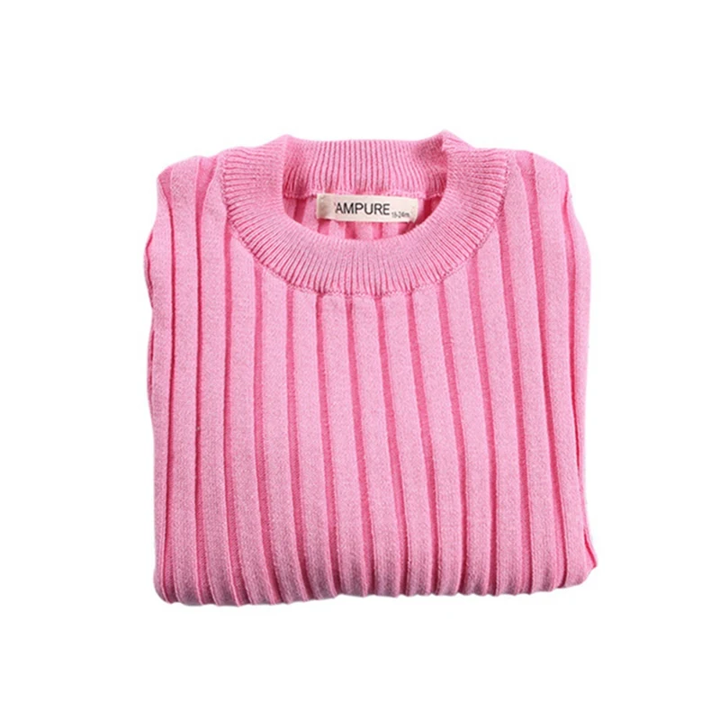 

Girls Children Sweaters Cardigan Solid Candy Color Boys Sweaters Autumn Knitted Baby Girls Ribbed Sweater Kids Girls