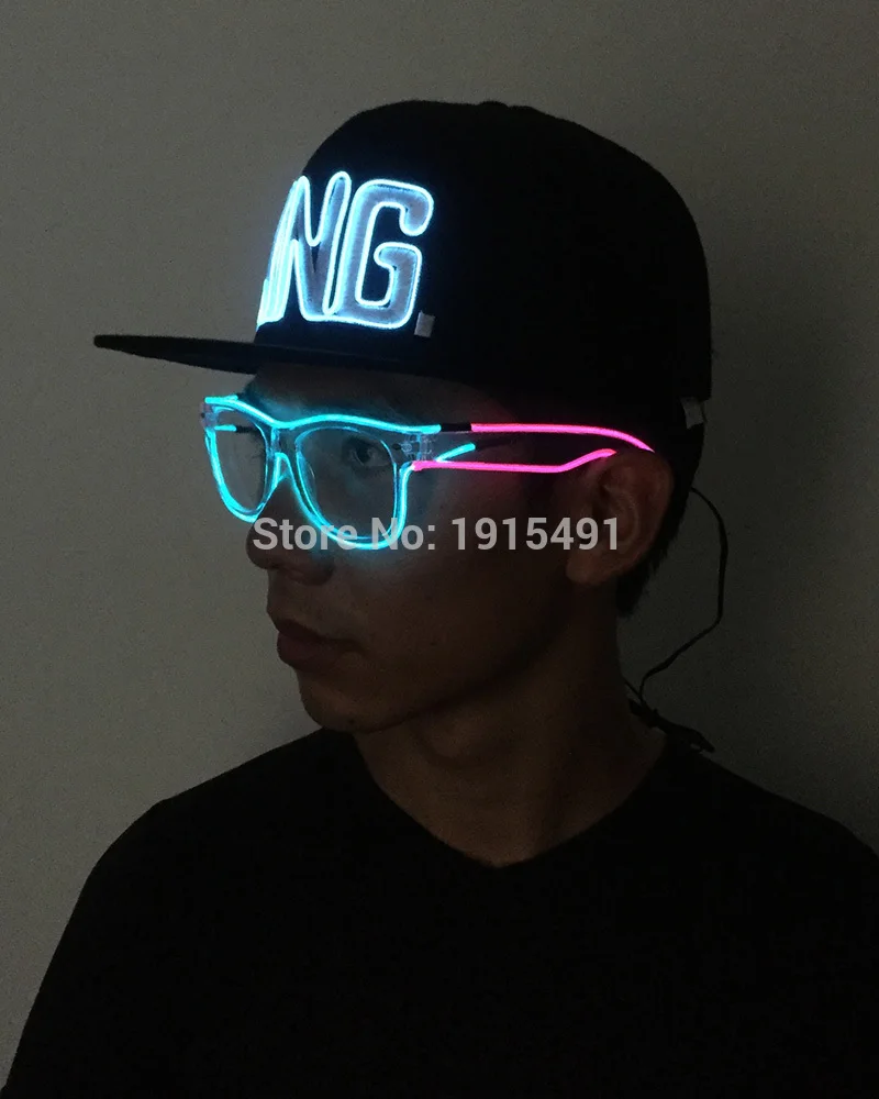 10 цветов выбор неоновая светодиодная полоса Вышитая Шляпа Короля модная