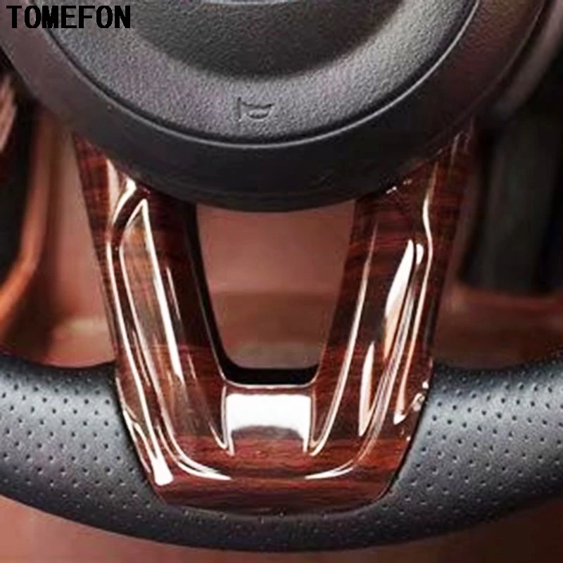 TOMEFON Новый! Текстура древесины рулевого колеса аксессуары для интерьера MAZDA 3 6 CX 5 9