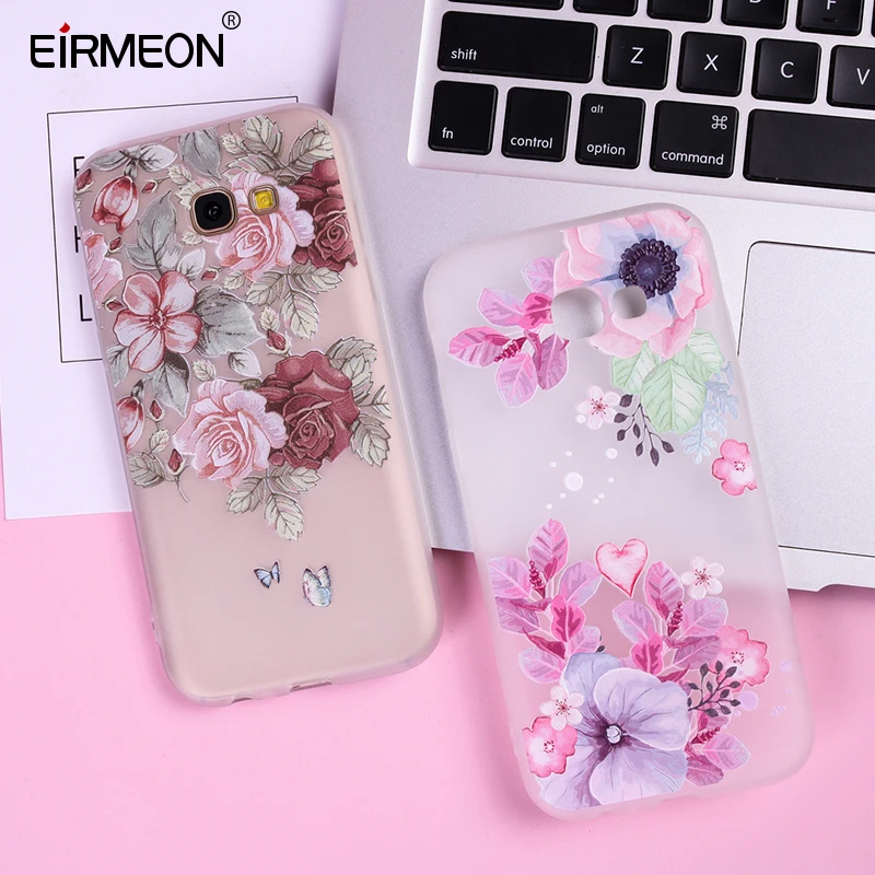 3D Relief Case For Samsung Galaxy A5 2017 S8 S7 Edge S9 S10 Plus J3 J5 J7 A3 A7 A8 A6 2018 Silicone Cases |