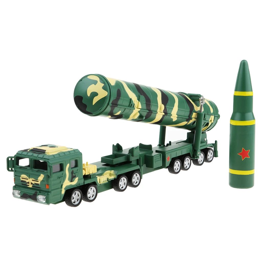 1:64 игрушечный военный автомобиль из сплава модель пусковой машины для DF 31A