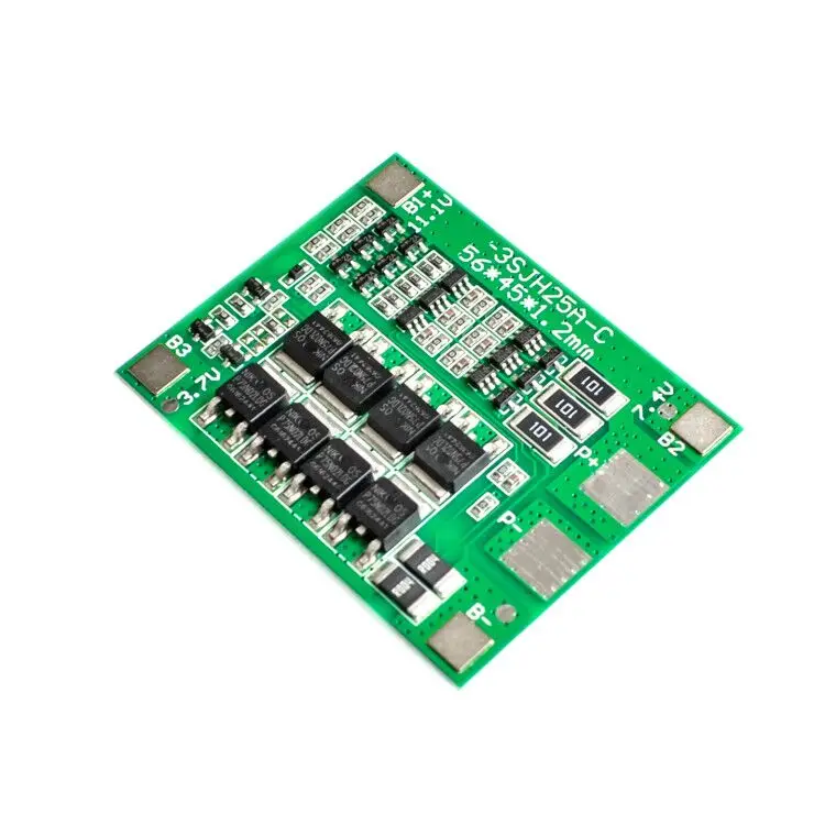 Новая защитная плата 3S 25A для литий ионного литиевого аккумулятора 18650 BMS PCM bms pcm с