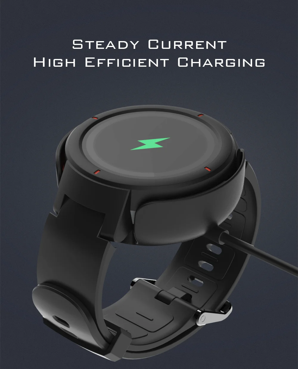 SIKAI для Amazfit Verge ремешок Смарт часы замена USB зарядные устройства зарядный док-кабель для Huami Amazfit Verge Smartwatch