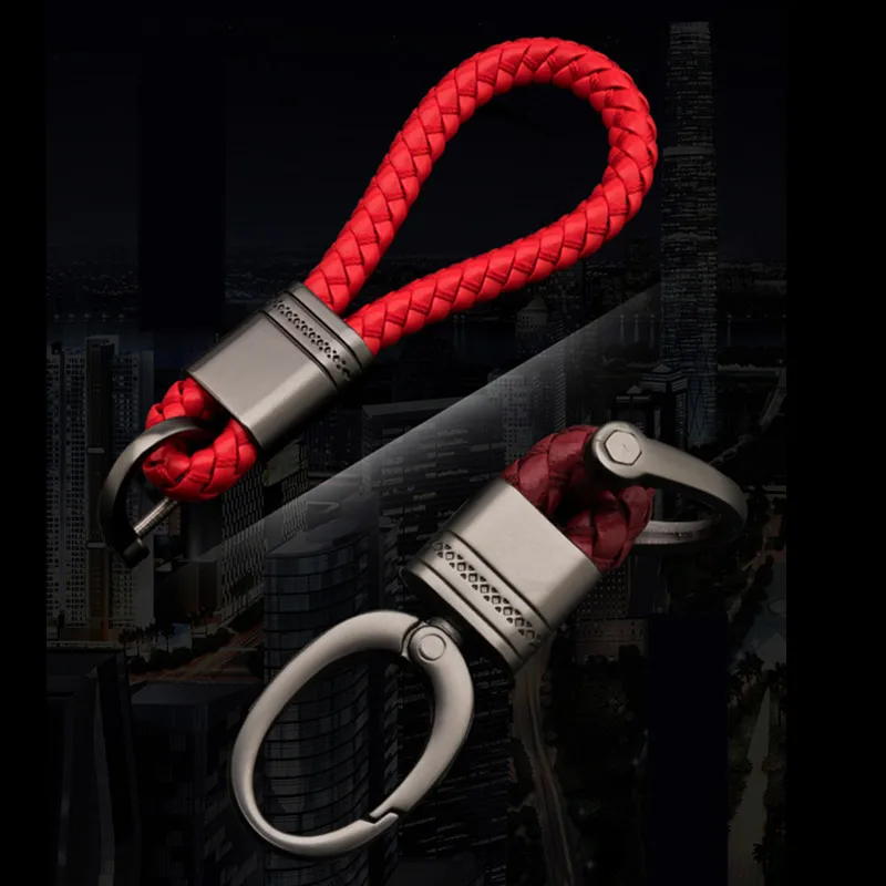 1 х ручной кожаный автомобильный брелок для Mini Cooper R52 R53 R55 Porsche Cayenne Macan