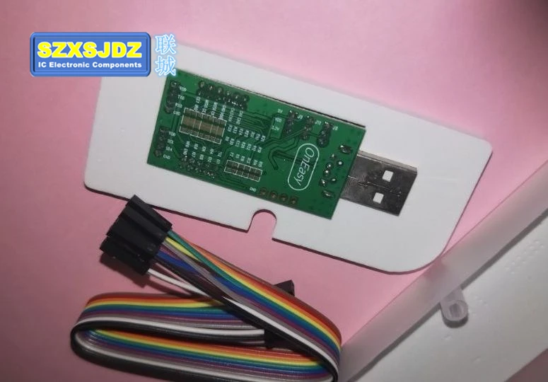USB к UART I2C SPI (с 4 ADCs PWMs 8 Digital IO и nRF2401 тестовое программное обеспечение)|Соединители| |