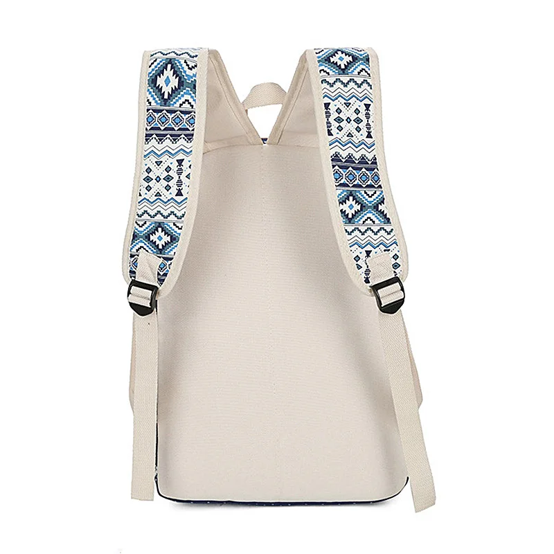 Новая детская школьная сумка холщовый рюкзак 3 шт./компл. женские школьные