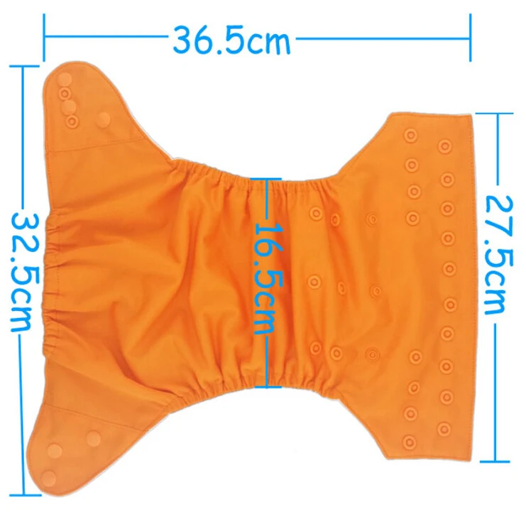 Моющиеся детские подгузники регулируемые тканевые водонепроницаемые дышащие