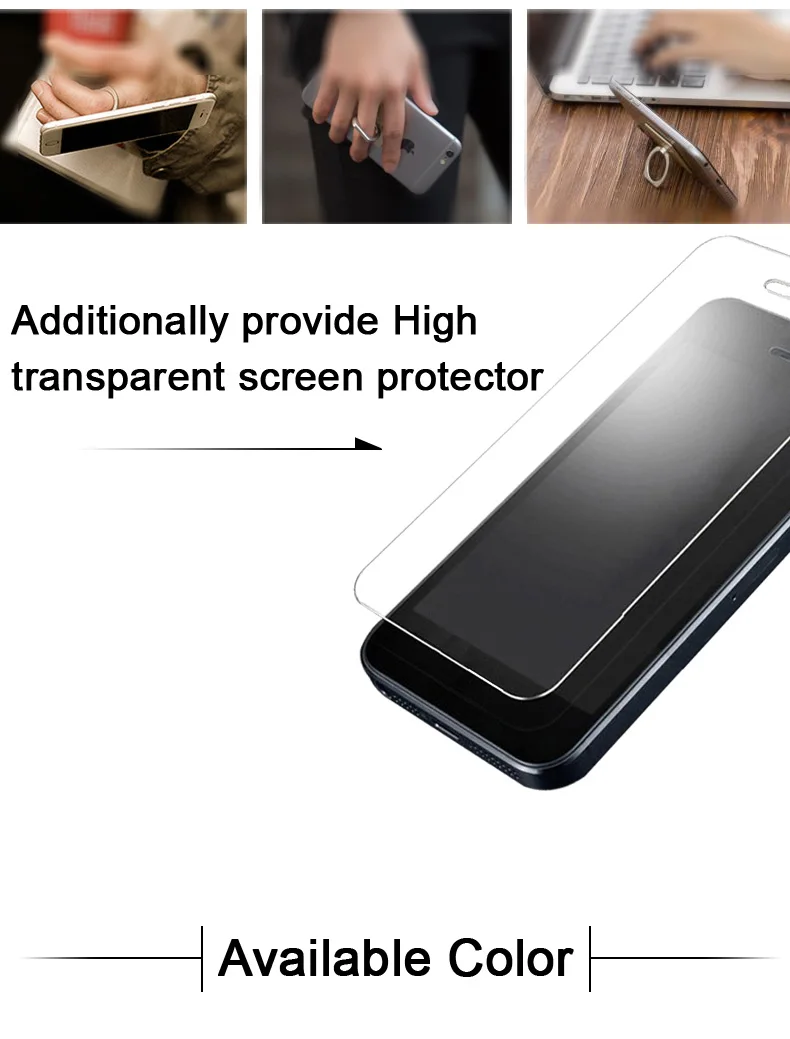 IMak For BlackBerry KEY2 LE Case Cover Hard PC Plastic Matte Slim BBE100-1 + Screen Protector Ring Holder |