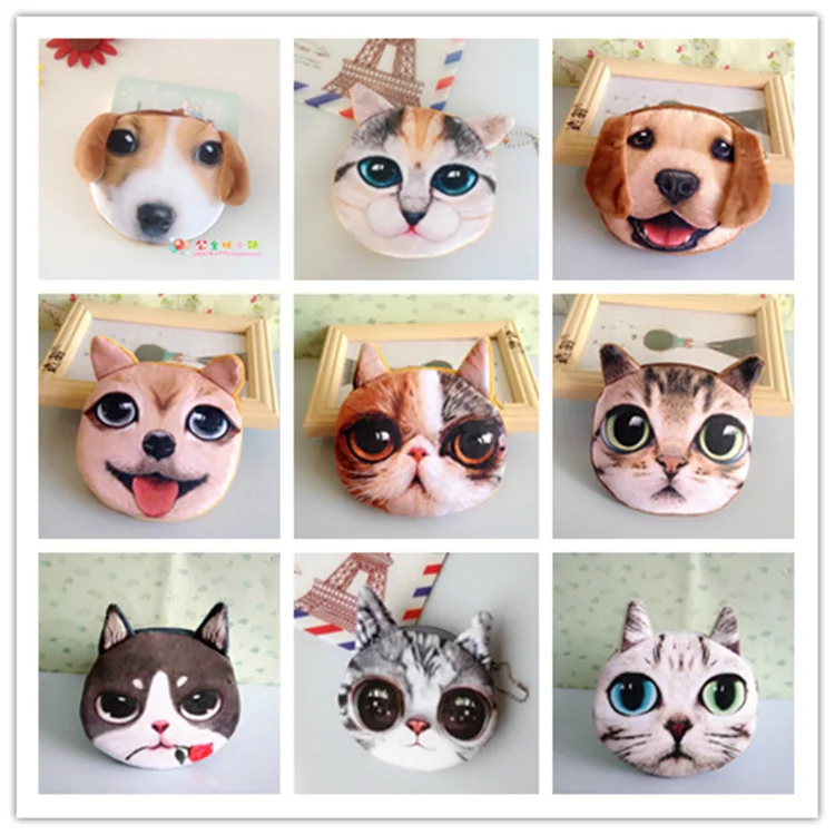 1 шт милый мультфильм 3d Кот бумажник на подарок оптом | Игрушки и хобби