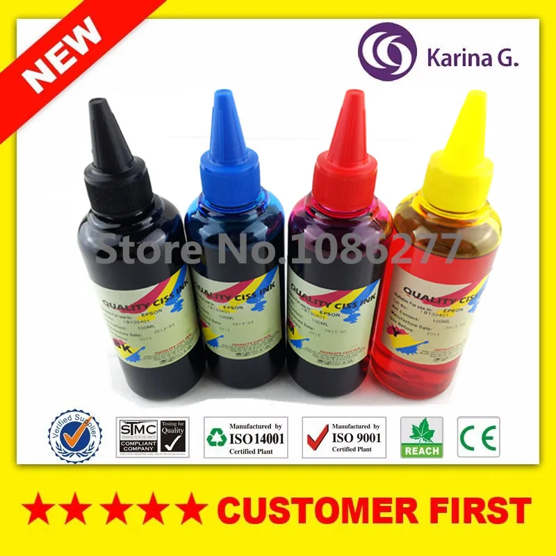 

4X 100ml for T2991 T2992 T2993 T2994 29XL Refill Dye ink for Epson Expression Home XP-235 XP-332 XP-335 XP-432 XP-435 printer