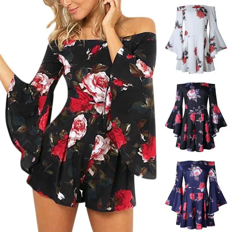 Высокое качество спикер рукава Slash шеи плеча цветок печать сиамские