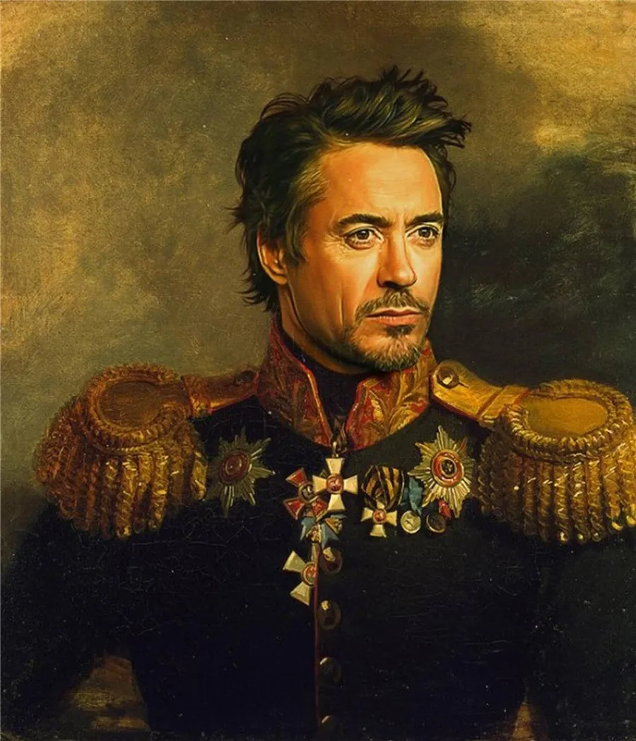 Robert Downey Jr King Canvas Painting Living Room Home Decor Modern Mural Art Oil Painting#79 | Дом и сад