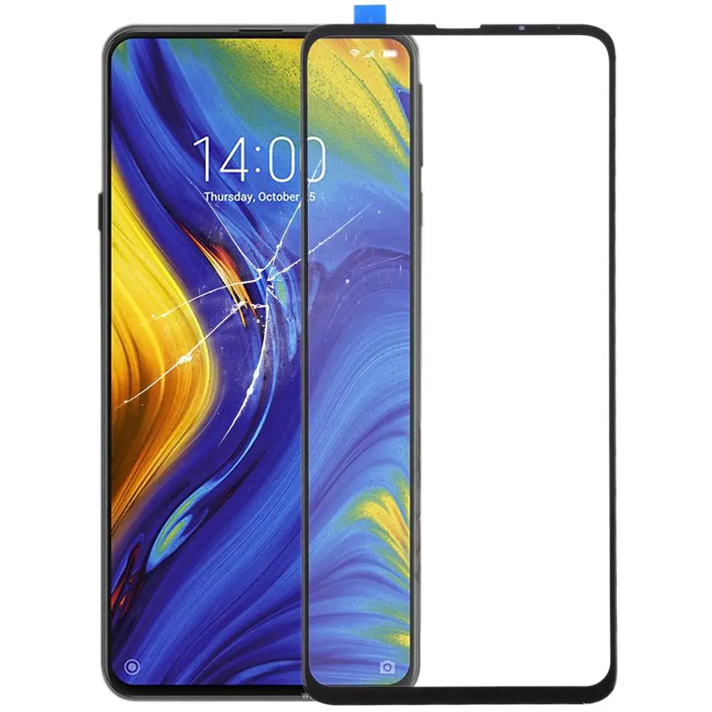 Передняя внешняя стеклянная линза для замены сенсорного ЖК экрана Xiaomi Mi Mix