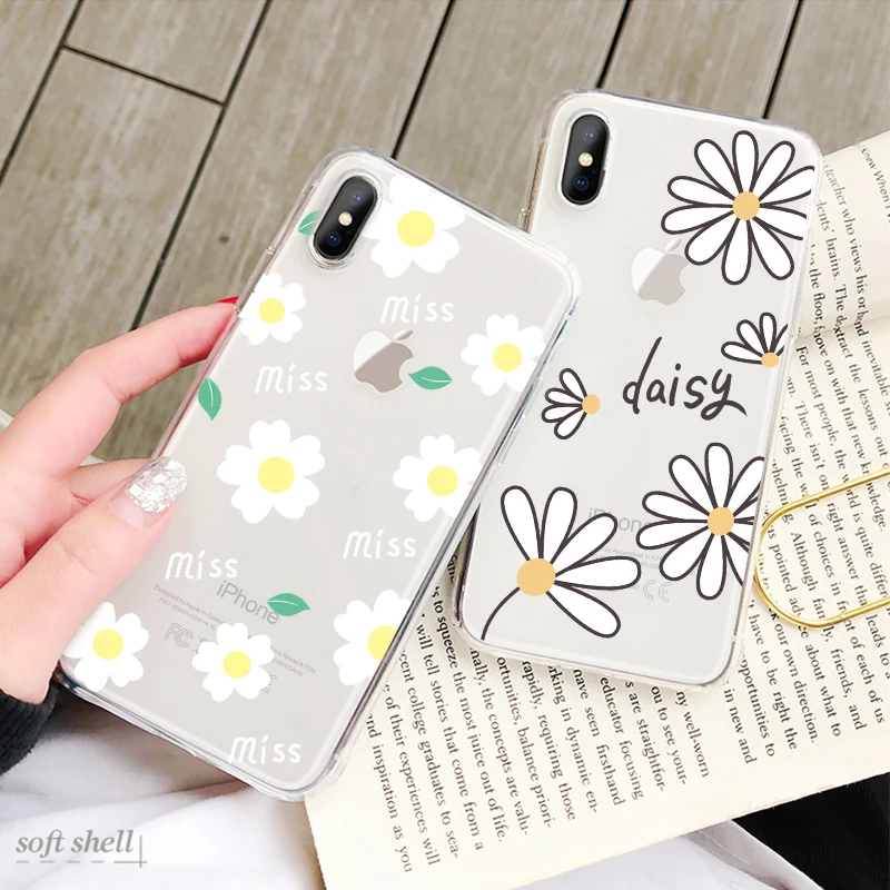 Милый чехол из ТПУ с изображением сердца для iPhone XS Max X XR 7 8 6S 6 Plus модный прозрачный