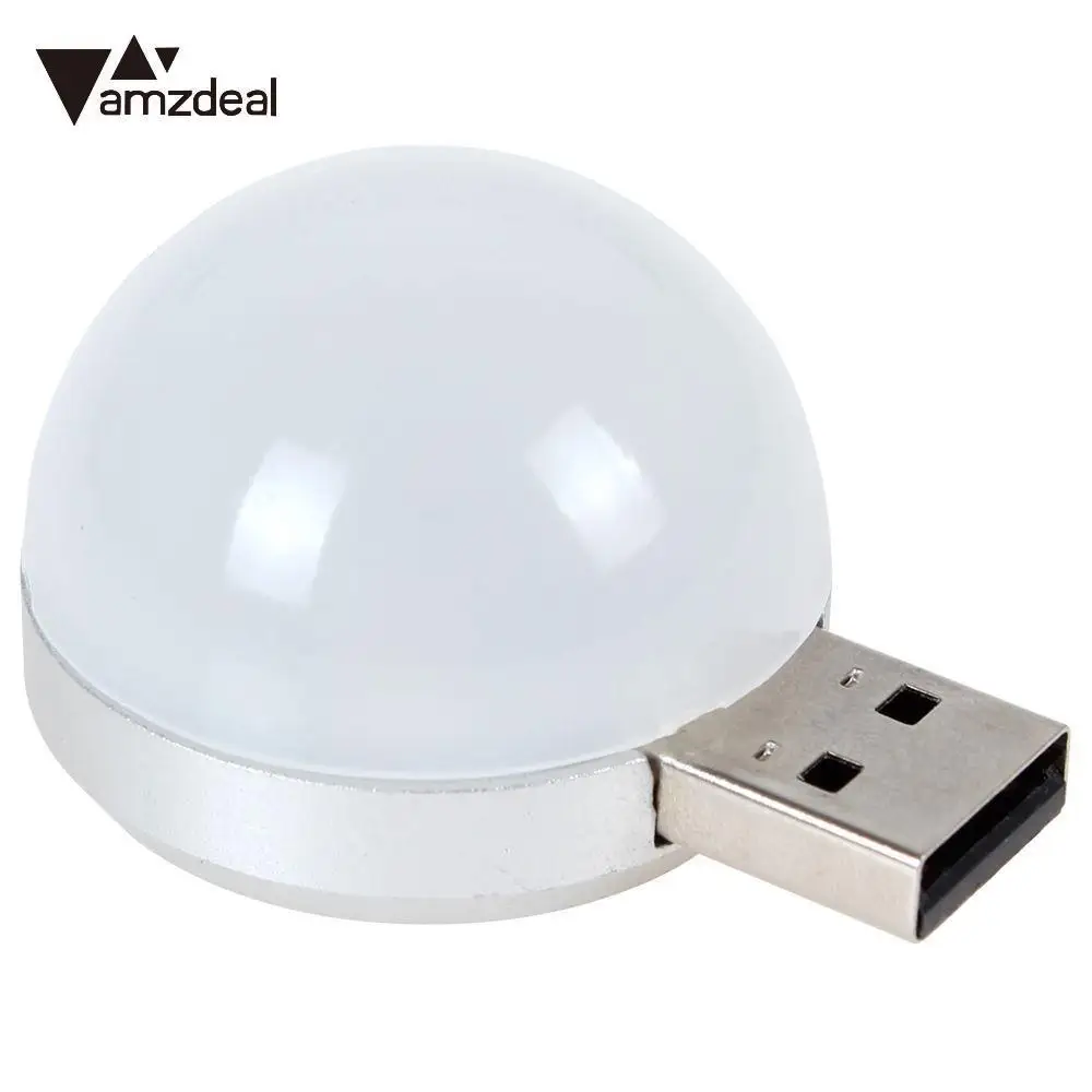 AMZDEAL светодиодный светильник USB лампа для чтения Прочный Удобный комнатный светильник аксессуары для компьютера для ноутбука