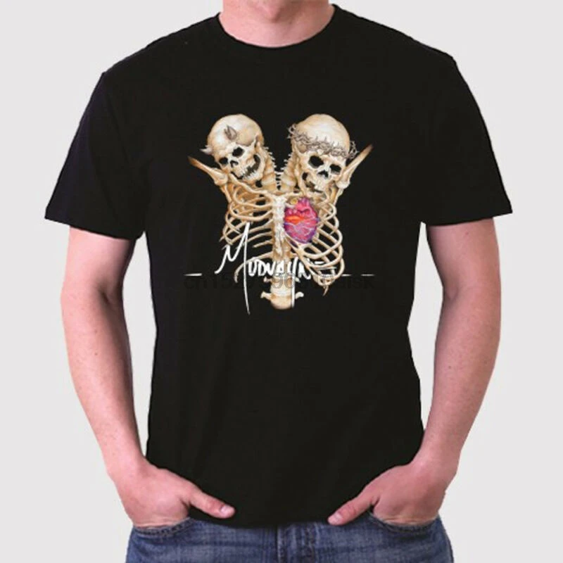 Mudvayne Череп Логотип Рок Группа Мужская Черная Футболка размер S M L XL 2XL 3XL|Мужские